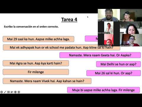 Los números en Hindi (1-50) -  Lección 5