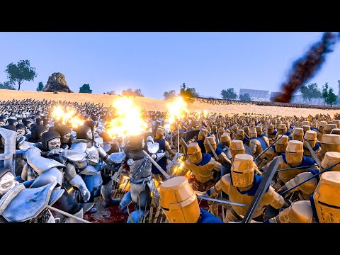 13 000 Golden Knights VS 13 000 Soul Tyrants!► Ultimate Epic Battle Simulator 2 - Uebs 2