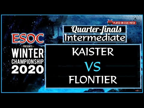 [AoE3] kaister vs Flontier (Bo5) — Intermediate Division Quarter-Finals— ESOC Winter Championshi