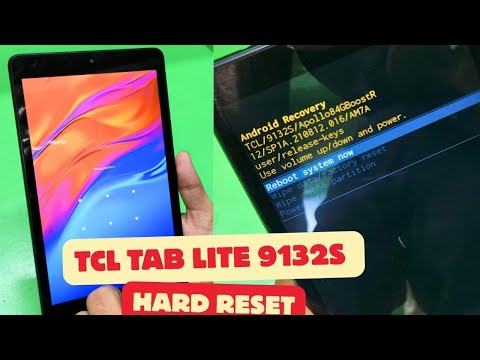 How To Hard Reset TCL TAB Lite 9132S | Remove Screen Lock & Forgot Password Solution