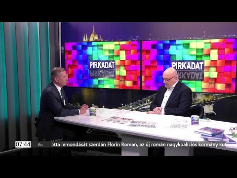 Benkő Tibor honvédelmi miniszter a Heti TV Pirkadat című...
