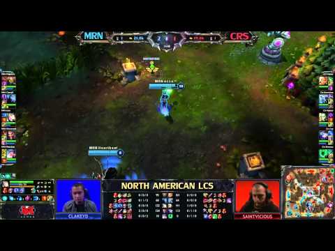 Team MRN (MRN) vs Curse Gaming (CRS) - League of Legends LCS 2013 NA Spring W10D2