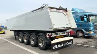 Semi-reboque basculante Kel-Berg 4-axle Tipper/Kipper/Tiptrailer 37 m³ a venda - Imagem 4 | Autoline BR Semi-reboque basculante Kel-Berg 4-axle Tipper/Kipper/Tiptrailer 37 m³ | Imagem 4 - Autoline