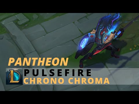 Pulsefire Pantheon Chrono Chroma - League Of Legends