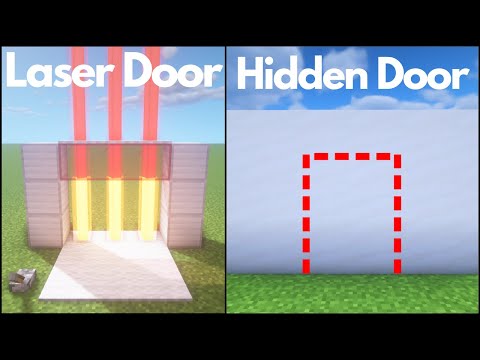 Minecraft: 6 Simple Redstone Doors