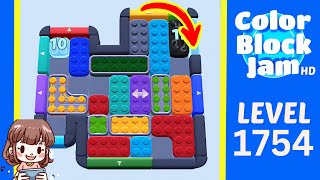 Solution du Niveau 1754 de Color Block Jam