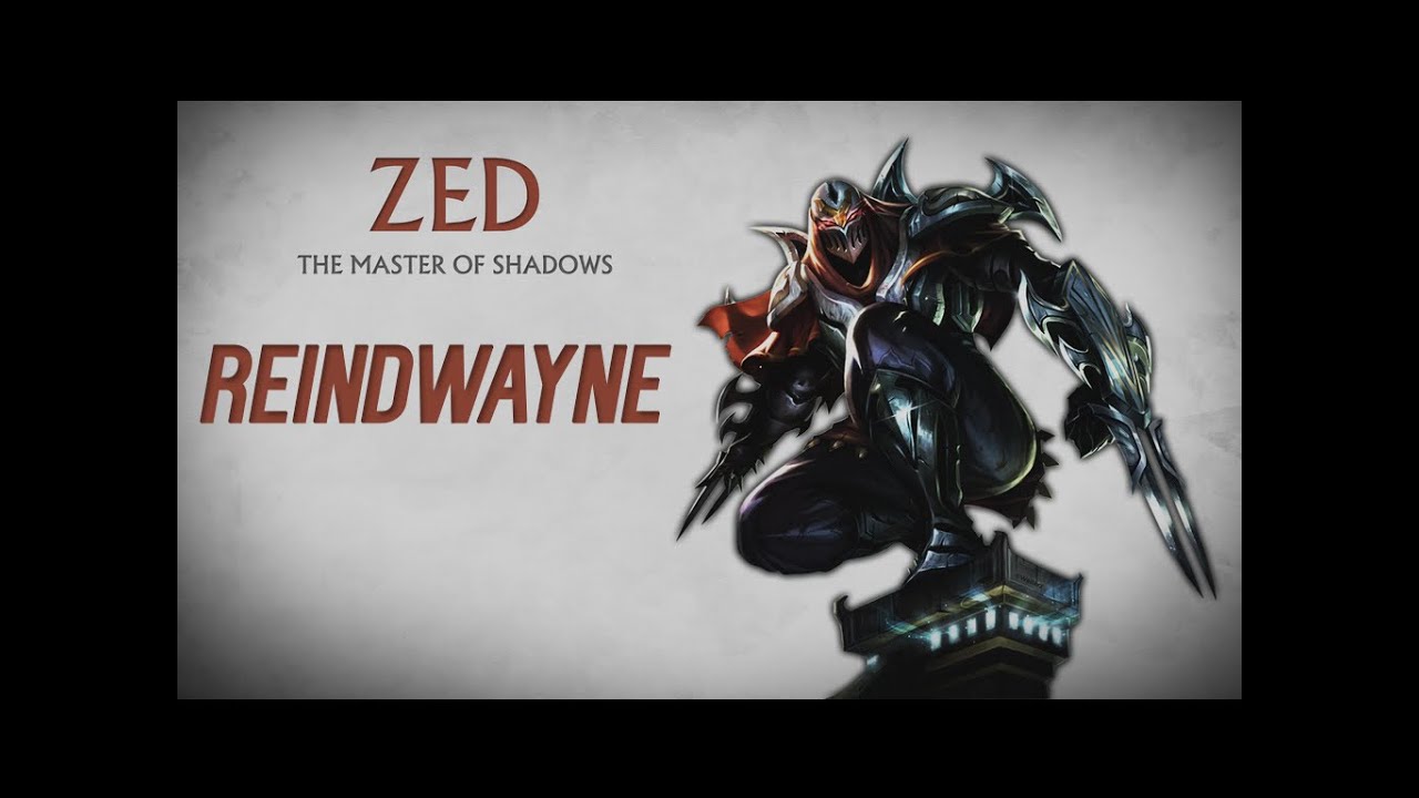 Liên Minh Huyền Thoại: Xem Zed bản 4.15 lợi hại cỡ nào ^^