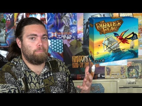 The Pirates Flag - Kickstarter Board Game Review