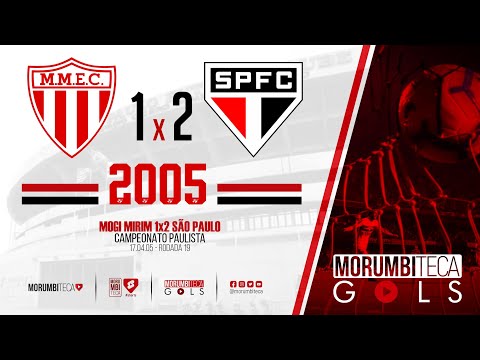 Mogi Mirim 1x2 São Paulo - Paulista 2005 - rodada 19 - 17/04/2005