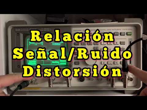 EA3HWU HP8920A Vídeo 3  SINAD sensibilidad Rx