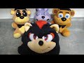 The Faz Gang Meets Shadow Fnaf Sonic Plushies Shadow Funny