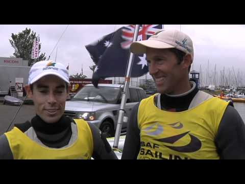 Australian Sailing Team - Sailing World Cup Holland - Day 5