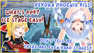 Kaela LAUGH At Pekora's WEIRD Move Name While TAUNTING And SCARING Her! 🤣💀 | Hololive Clip