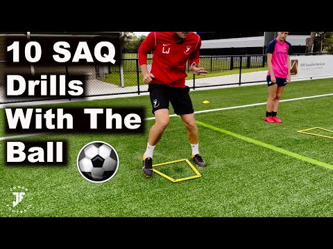 10 Fast Feet Drills (With & Without The Ball) | Joner Football