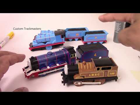 LBSC 100 & Metallic Gordon custom Trackmaster Thomas and friends