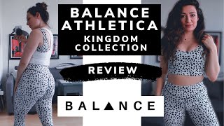 BALANCE ATHLETICA KINGDOM COLLECTION 🐆| Unsponsored and honest review and try-on haul on curvy body!