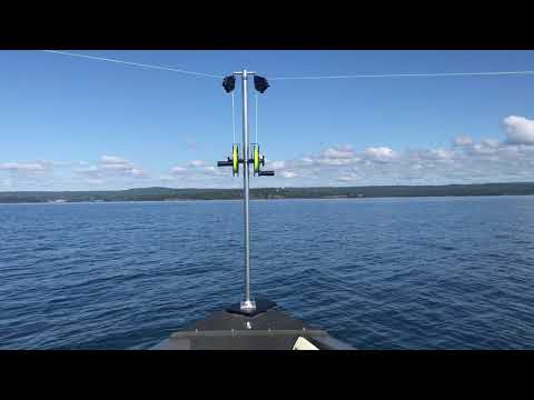 SUBSCRIBE : 612outdoors.com - Big Jon Mast and Dual Cannon Planer Boards #fishing #diy #lund #fish