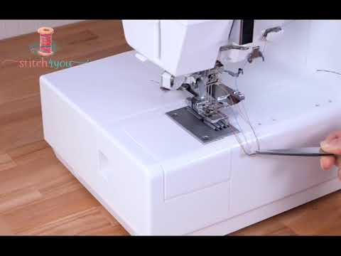 Chapter 8: Creating Triple Top Coverstitch Stitch on Janome Coverpro Coverstitch machine
