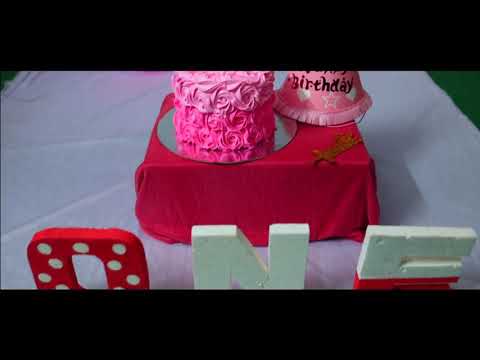 Cake Smash of stuti suraj shetty😍😘