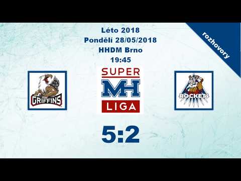 MH Superliga (Léto 2018) Griffins vs. Rockets 5:2 - rozhovory