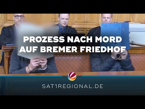 Prozess nach Mord auf Bremer Friedhof: Motiv weiter unklar