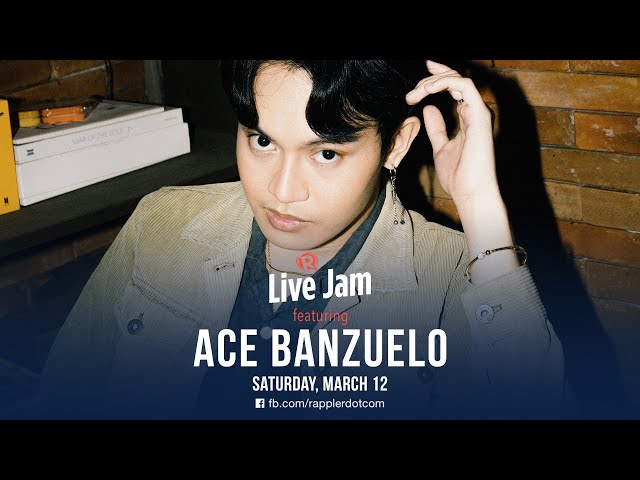 [WATCH] Rappler Live Jam: Ace Banzuelo