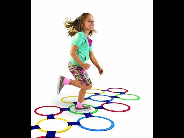 مجموعة العاب داخلية مكونة من 13 حلقة للأطفال.