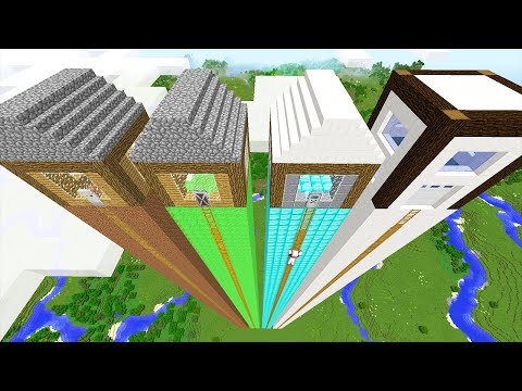 IF YOU CHOOSE THE WRONG TOWER HOUSE, YOU WILL DIE! - Minecraft