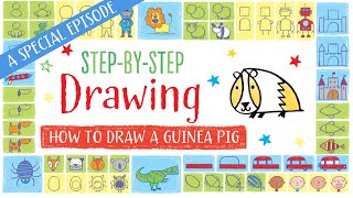 How to Draw a Guinea Pig: Step-By-Step Drawing with Candice and Theo
