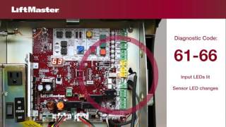 Code 61-66: Troubleshooting entrapment protection device held over 3 minutes