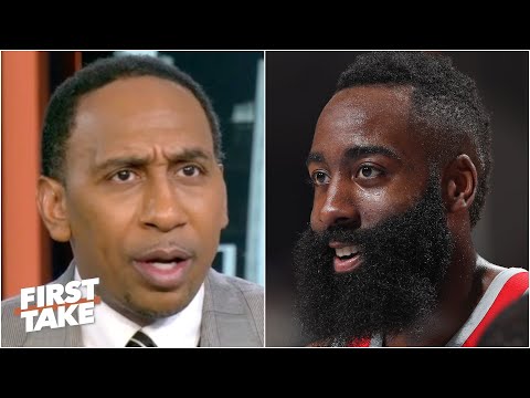 我不會交易詹姆斯-哈登!- 我是一個很好的人，我是一個很好的人，我是一個很好的人，我是一個很好的人。 (I’m NOT trading James Harden! - Stephen A. thinks the Rockets have an icon | First Take)