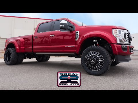 2020 Ford F-450 Super Duty with King Coilovers & Shocks + American Force Wheels - SoCal SuperTrucks