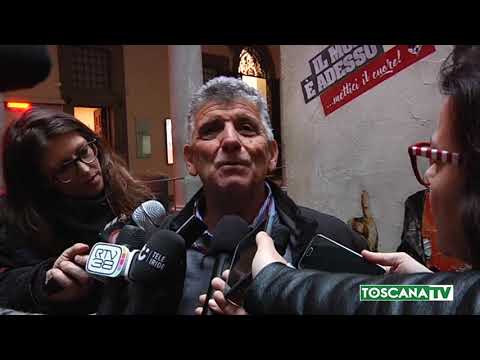 2020-01-10 FIRENZE - UN MURALE PER BARTOLO, IL 'SUPERMAN' DI LAMPEDUSA