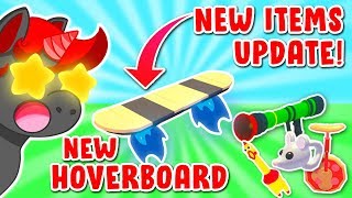 NEW LEGENDARY HOVERBOARD In Adopt Me Gift Update! (Roblox)