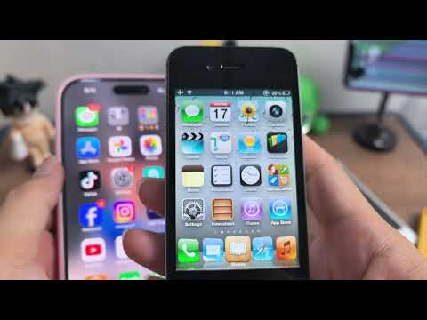 iPhone 4s vs iPhone 16 Pro Max 2025