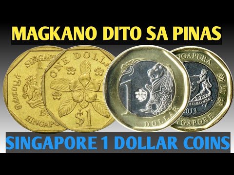 SINGAPORE 1 DOLLAR COINS VALUE DITO SA PINAS