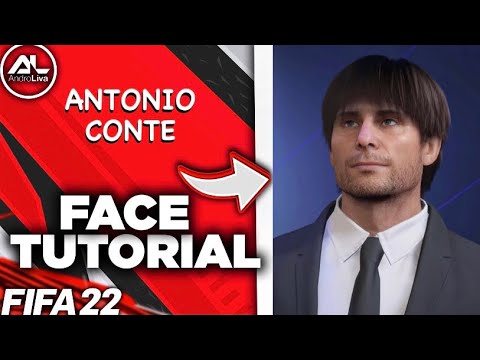 FIFA 22 - ANTONIO CONTE Face (Tutorial)
