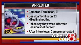 Kokomo, Indiana, man arrested in wife's shooting death; 1-month-old infant also shot