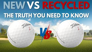 NEW OR RECYCLED GOLF BALL ? REAL WORLD EXPERIENCE PRO V1 VS PRO V1 BEST GOLF BALL IN 2026