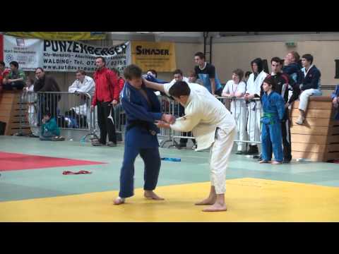 2013 Judo U21 Rohrbach -66kg: Weixelbaumer Tobias (AUT) - Borchashvilli Shamil (AUT)