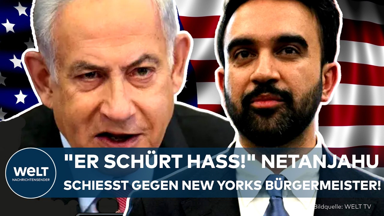USA: Die Fetzen fliegen! Mamdanis Festnahme-Drohung gegen Netanjahu sorgt für heftigen Streit!
