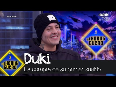 El rapero Duki confiesa qué hizo con el primer dinero que ganó con la música - El Hormiguero