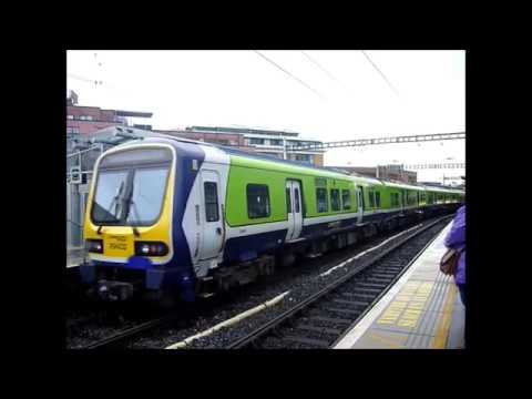 Tara Street Trains Darts, Commuters and ICR's May 2014
