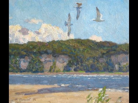 Galakhov Nikolai.  Landscape Painting