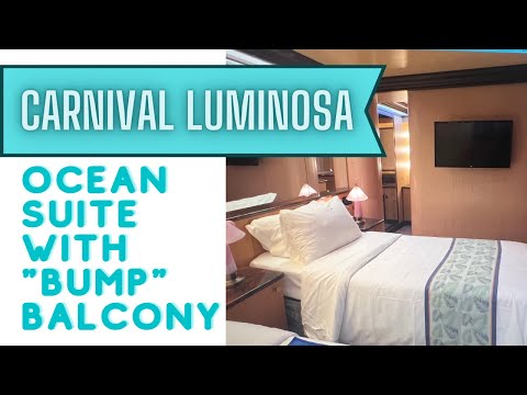 Carnival Luminosa Ocean Suite Room Review | Alaska 2023 | Beautiful Large Balcony and Huge Bathroom