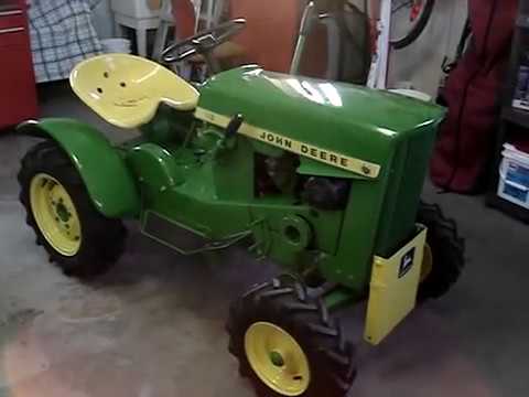 Vintage John Deere 110 lawn & garden tractor 1966