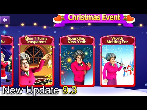Scary Teacher 3D New Update 9.3 Christmas Event
