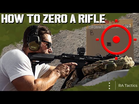 The BEST way to ZERO your RIFLE | Holosun AEMS CORE | Aimpoint T2 | 50 yard zero
