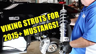 How To Install Viking Coilover Struts for S550 and S650 Mustangs!