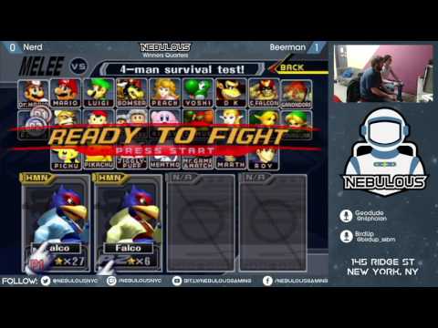 Nebulous Melee #76: Singles - Winners Quarters: Nerd vs. Beerman
